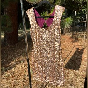 Cache Sequin Party Dress